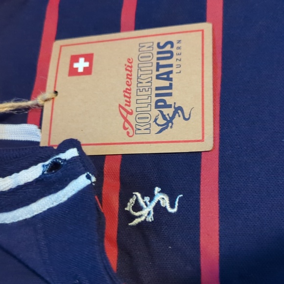 Mens authentic Kollektion Pilatus Luzern polo size Large NWT - Picture 5 of 8